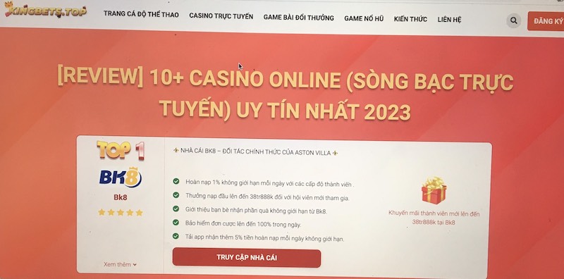 Kingbets.top - Địa chỉ chia sẻ kiến thức chơi cá cược được anh em quan tâm