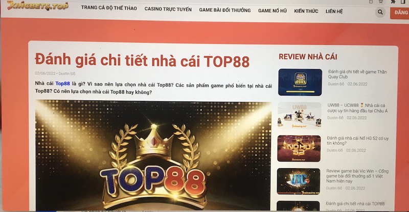 Kingbets.top - Địa chỉ chia sẻ kiến thức chơi cá cược được anh em quan tâm