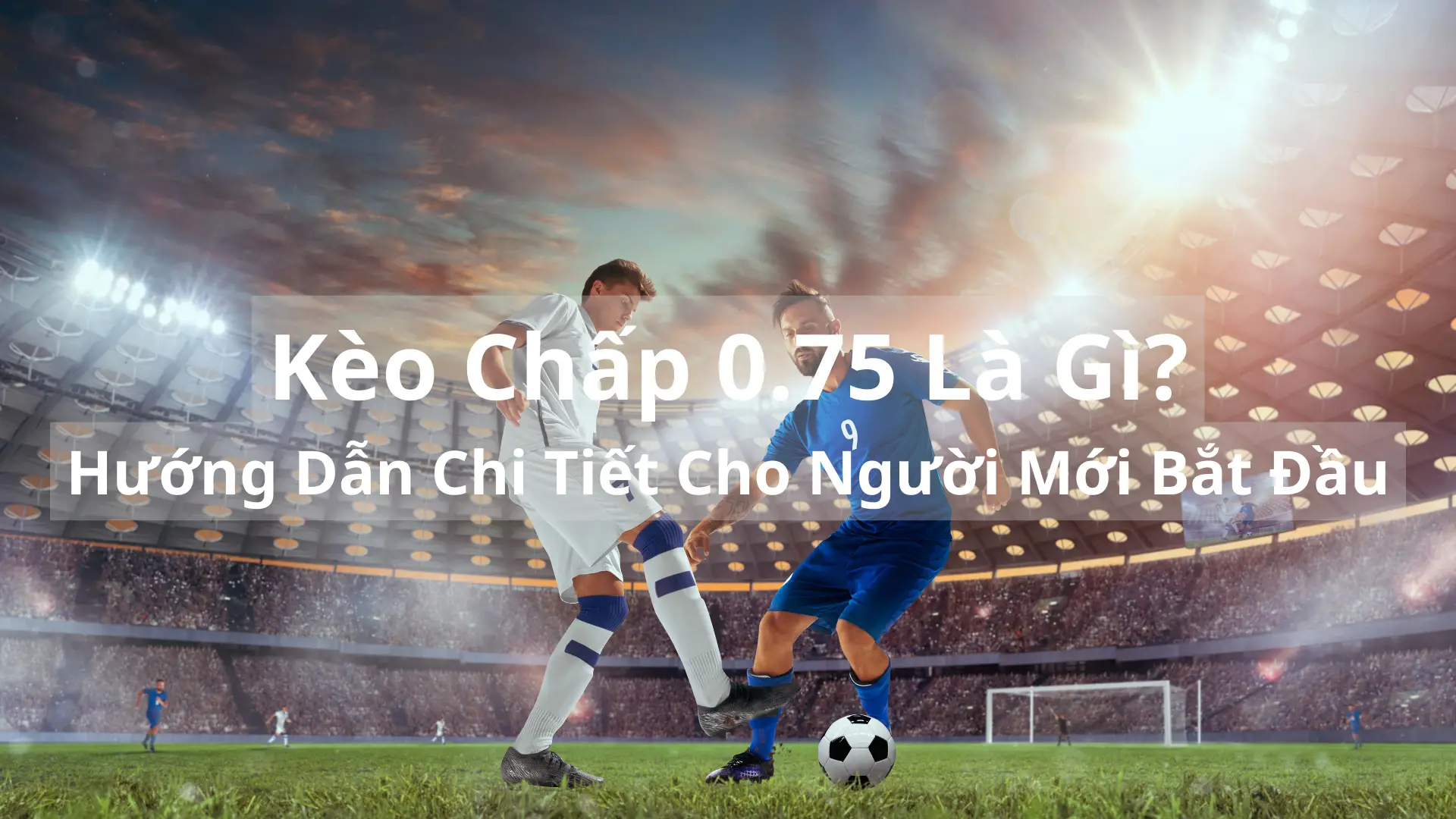 Kèo Chấp 0.75 Là Gì? Hướng Dẫn Chi Tiết Cho Người Mới Bắt Đầu