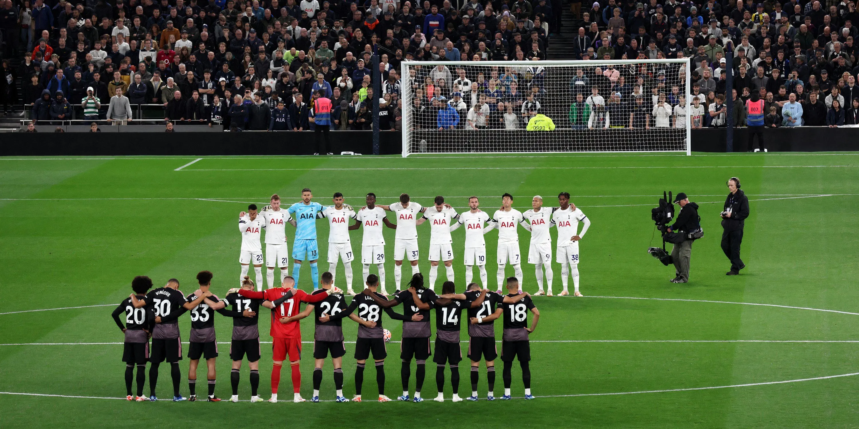 Đội hình Tottenham Hotspur trước một trận đấu với Fulham