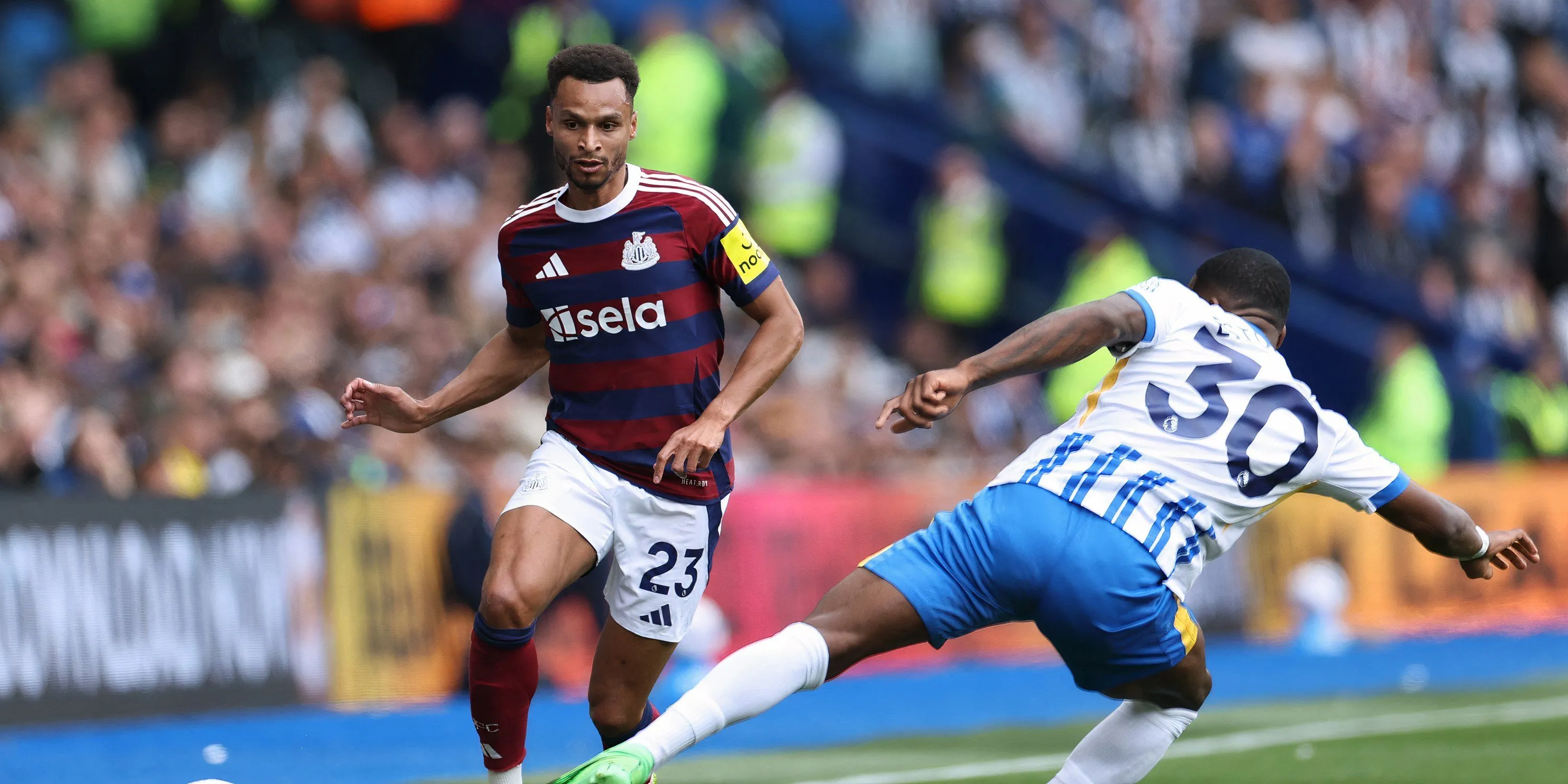 Jacob Murphy thi đấu mờ nhạt trong trận Newcastle gặp Brighton