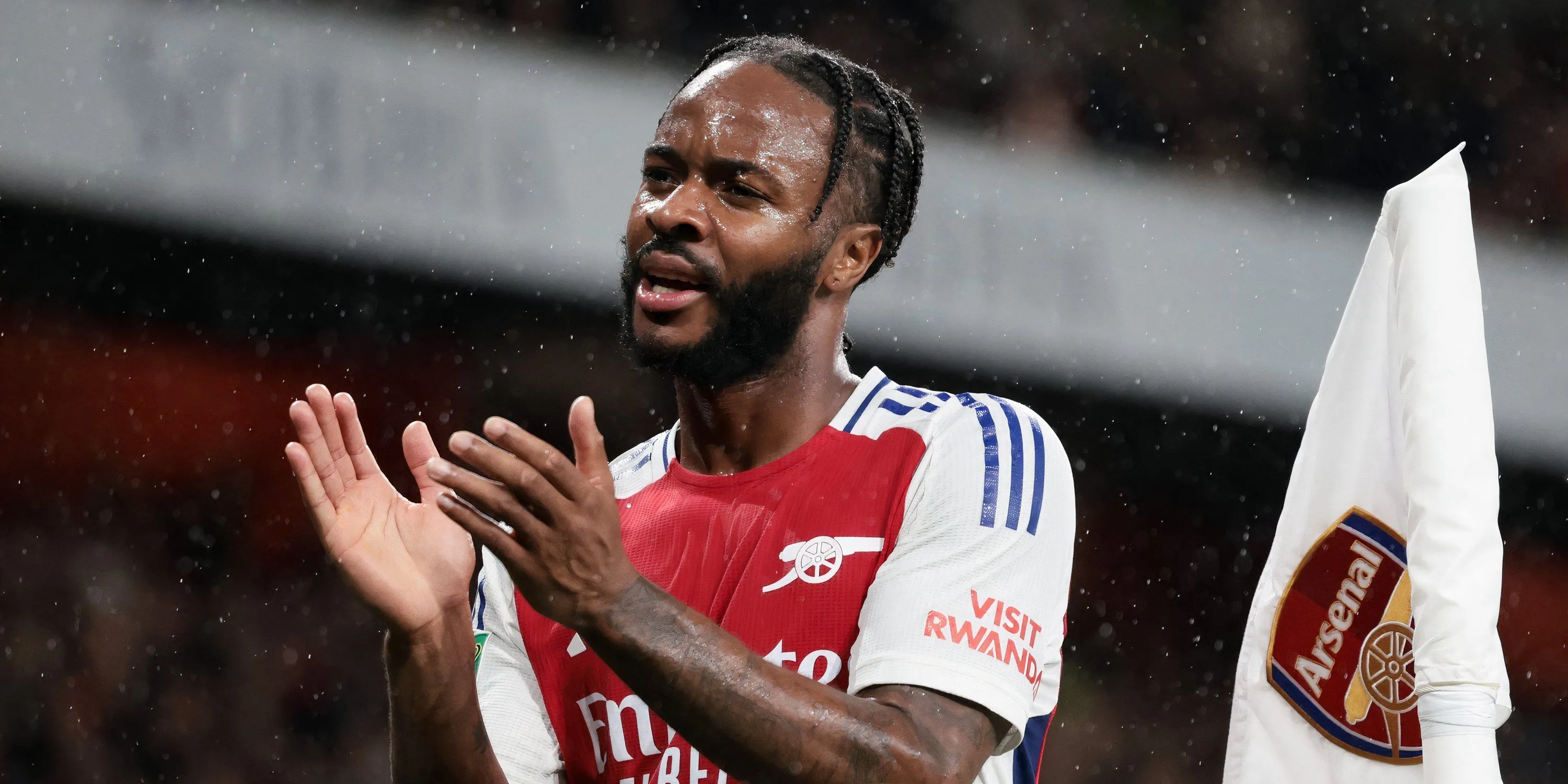 Raheem Sterling thi đấu cho Arsenal mùa giải 2024/25
