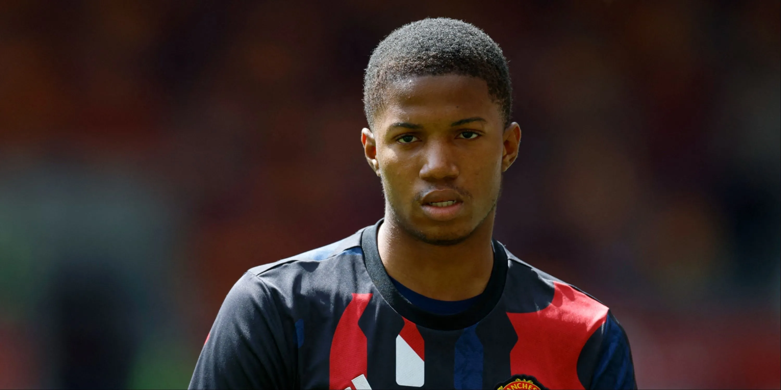 Tiền đạo trẻ Chido Obi trong lần đầu đá chính cho Man United trước Brentford
