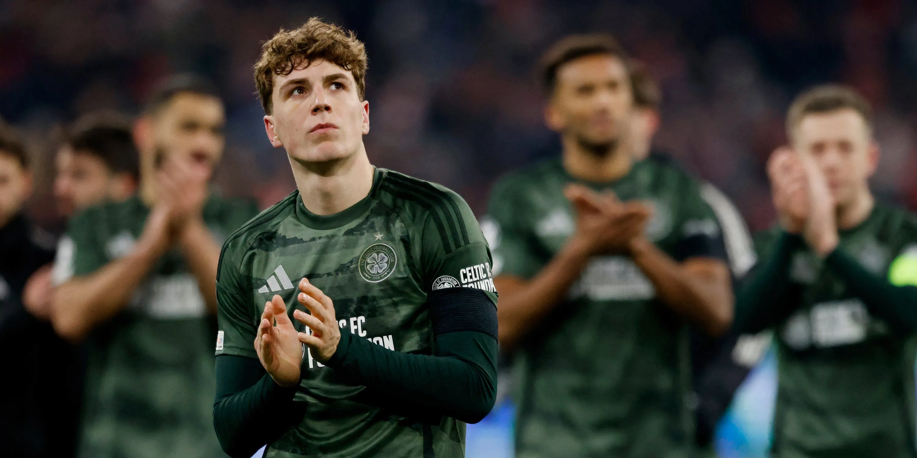 Arne Engels thi đấu cho Celtic tại Champions League, thể hiện phong độ ấn tượng.