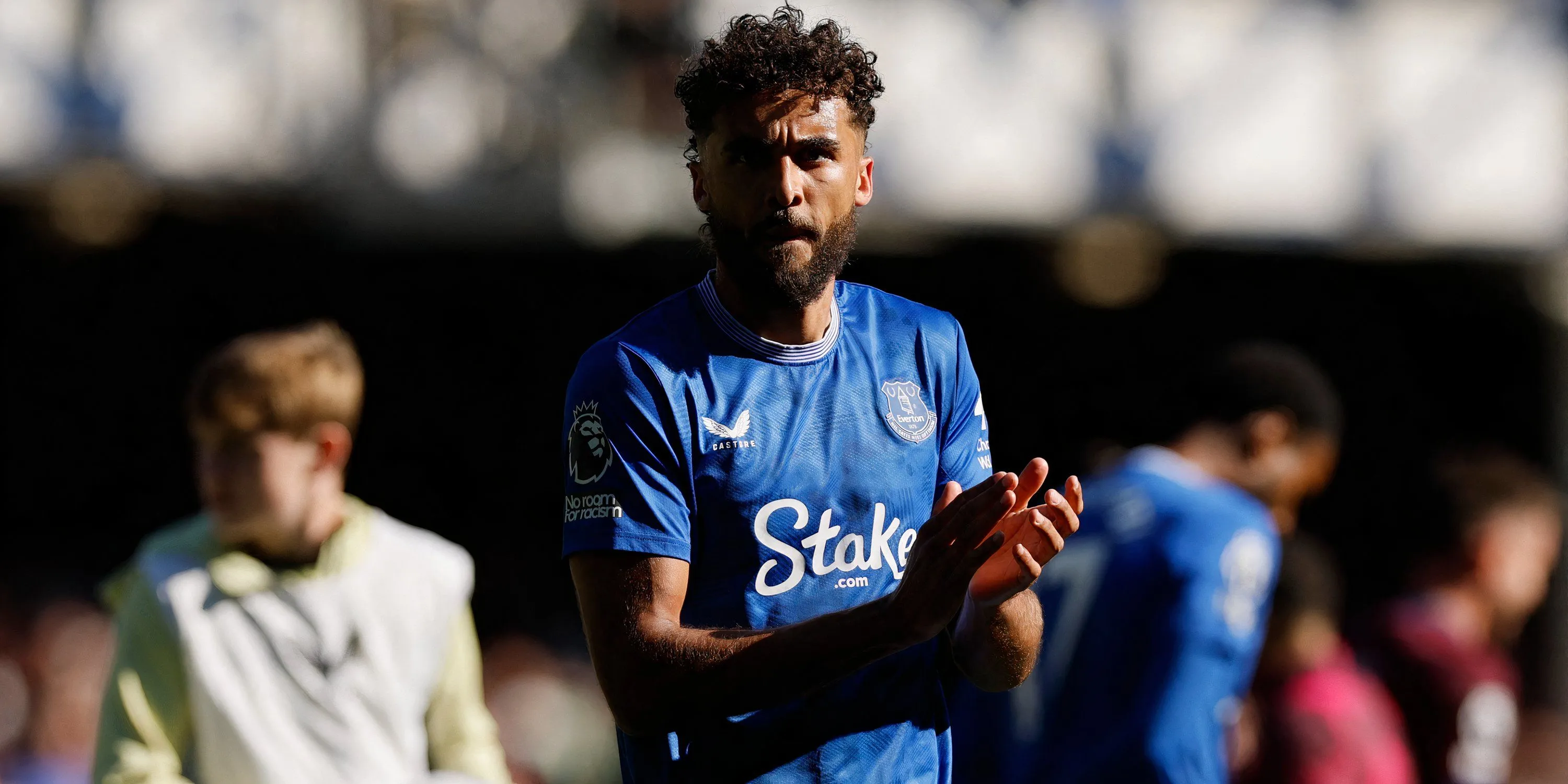 Dominic Calvert-Lewin khi còn khoác áo Everton.