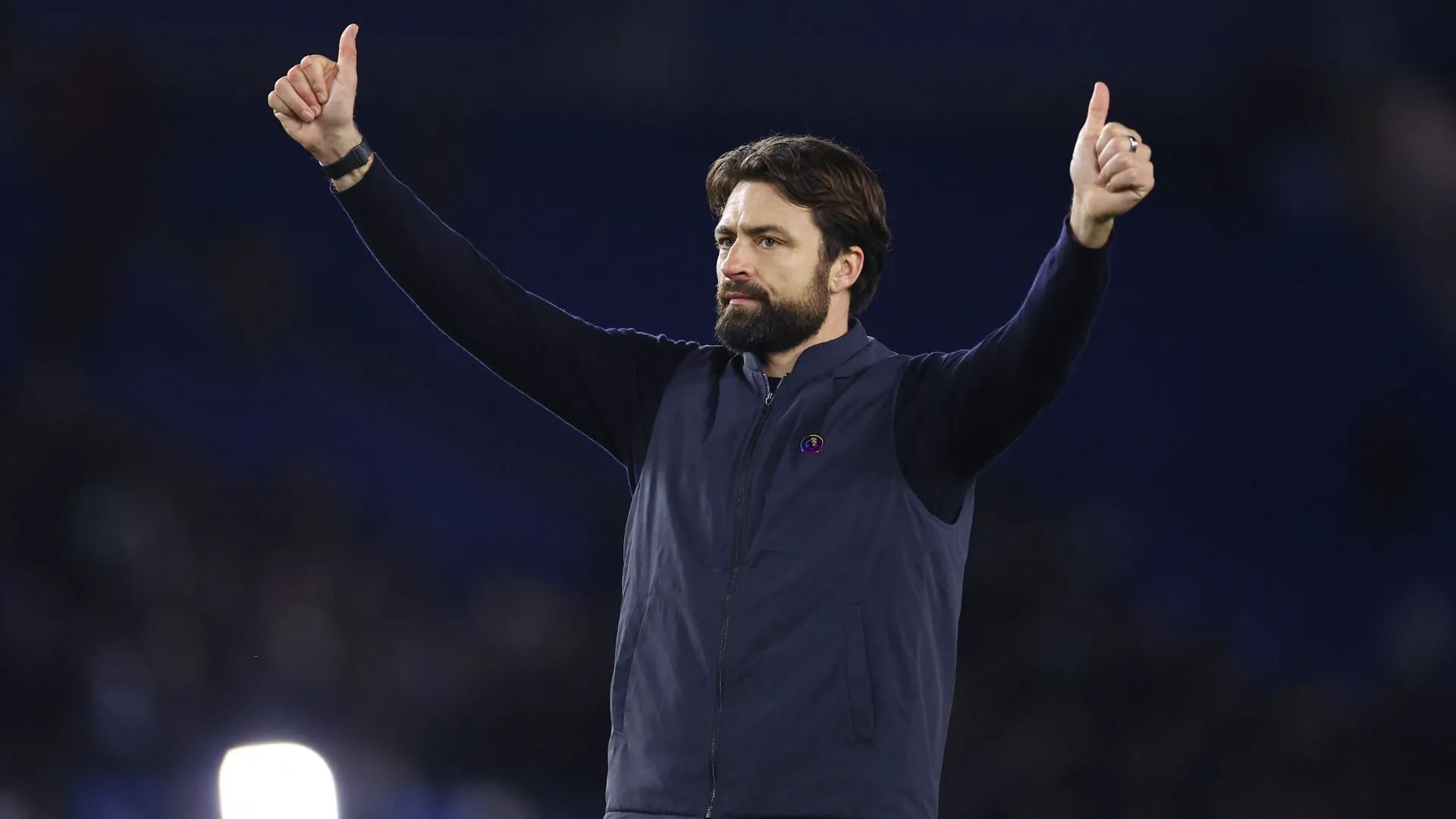 Huấn luyện viên Russell Martin của Rangers, cựu thuyền trưởng Southampton.