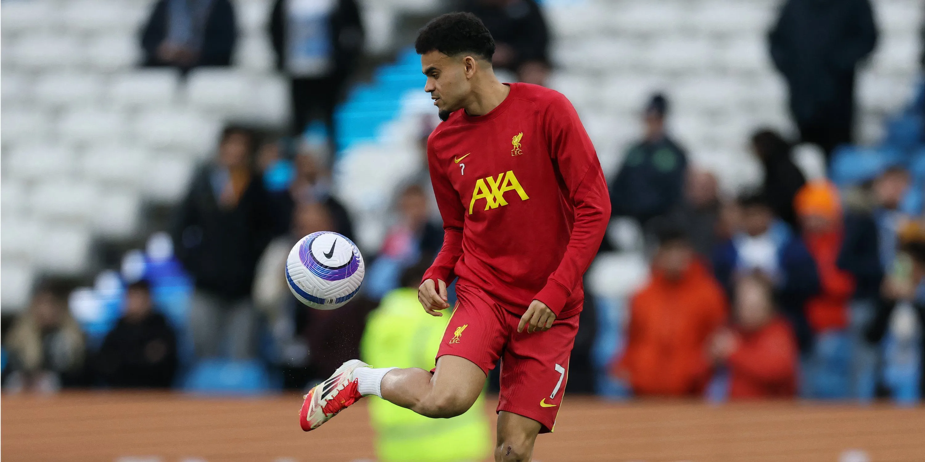 Tiền đạo Luis Diaz của Liverpool, người đang được nhiều đội bóng lớn quan tâm