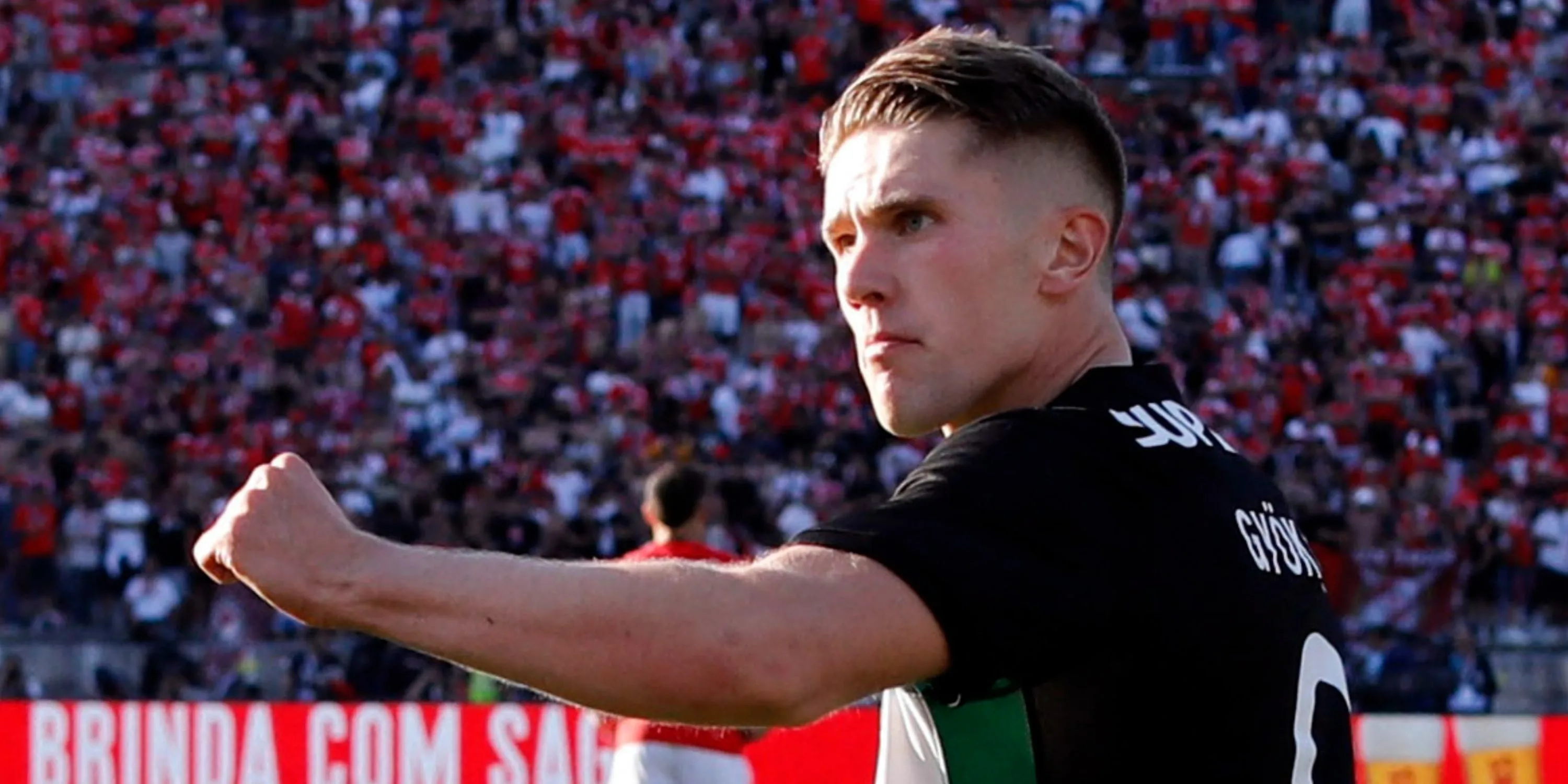 Tiền đạo Viktor Gyokeres trong màu áo Sporting Lisbon