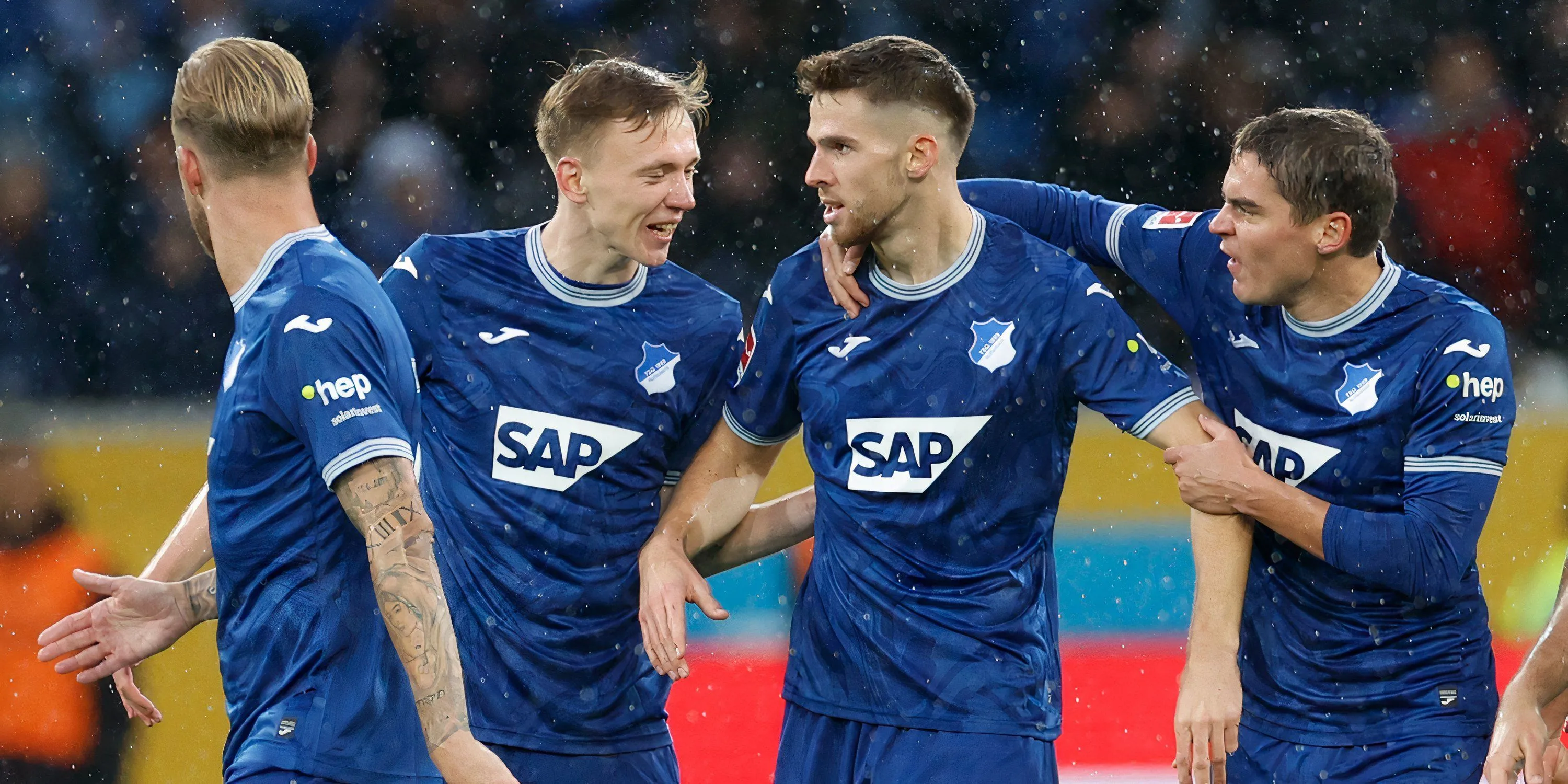 Tiền vệ Anton Stach trong màu áo Hoffenheim
