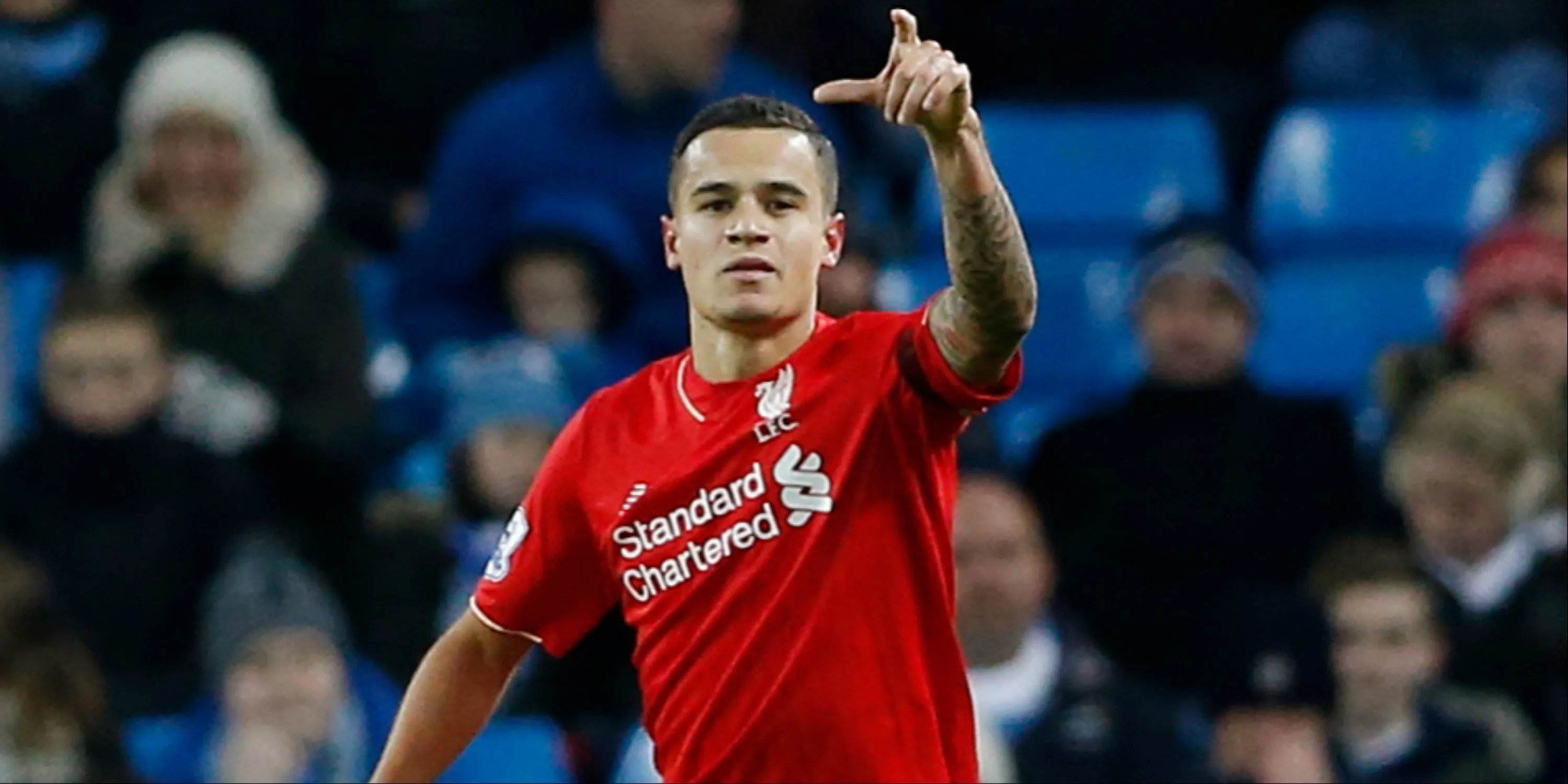 Philippe Coutinho trong màu áo Liverpool