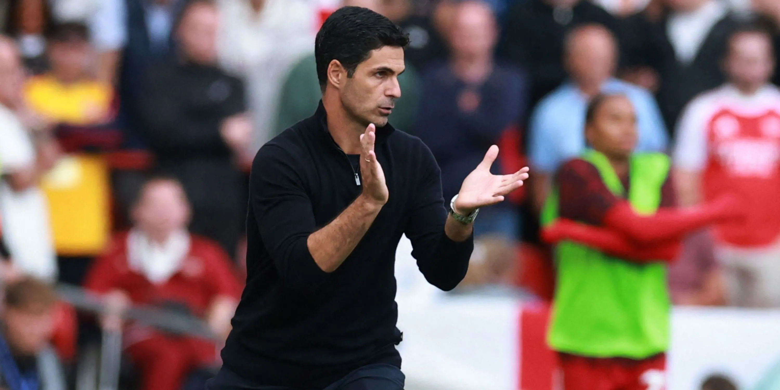HLV Mikel Arteta của Arsenal, người đang phải đau đầu với danh sách chấn thương của các trụ cột trước trận Champions League.