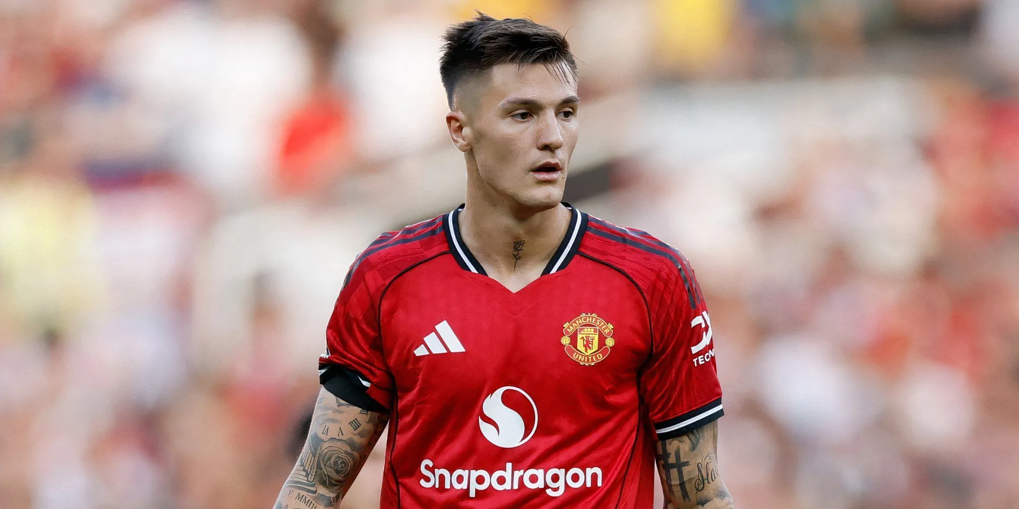 Tiền đạo Benjamin Sesko, một trong những tân binh của Manchester United.