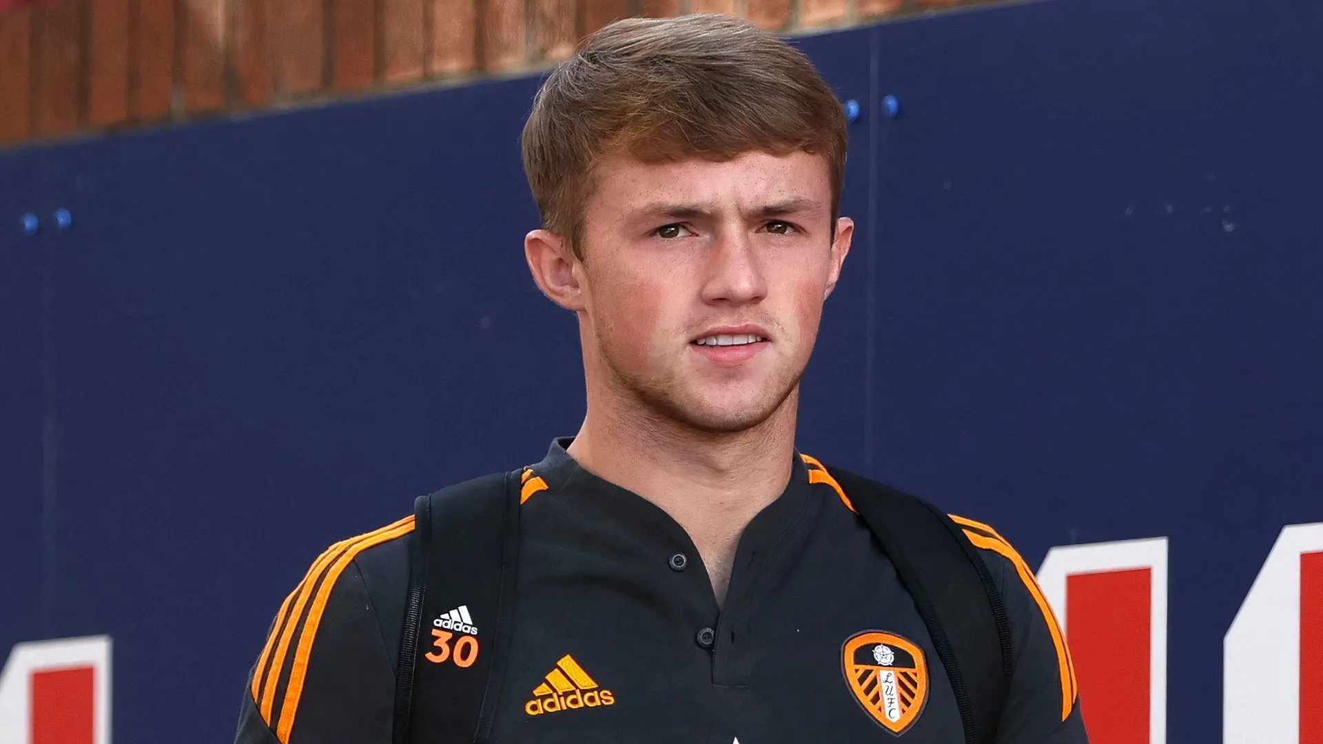 Joe Gelhardt trong màu áo Leeds United khi còn khoác áo Elland Road