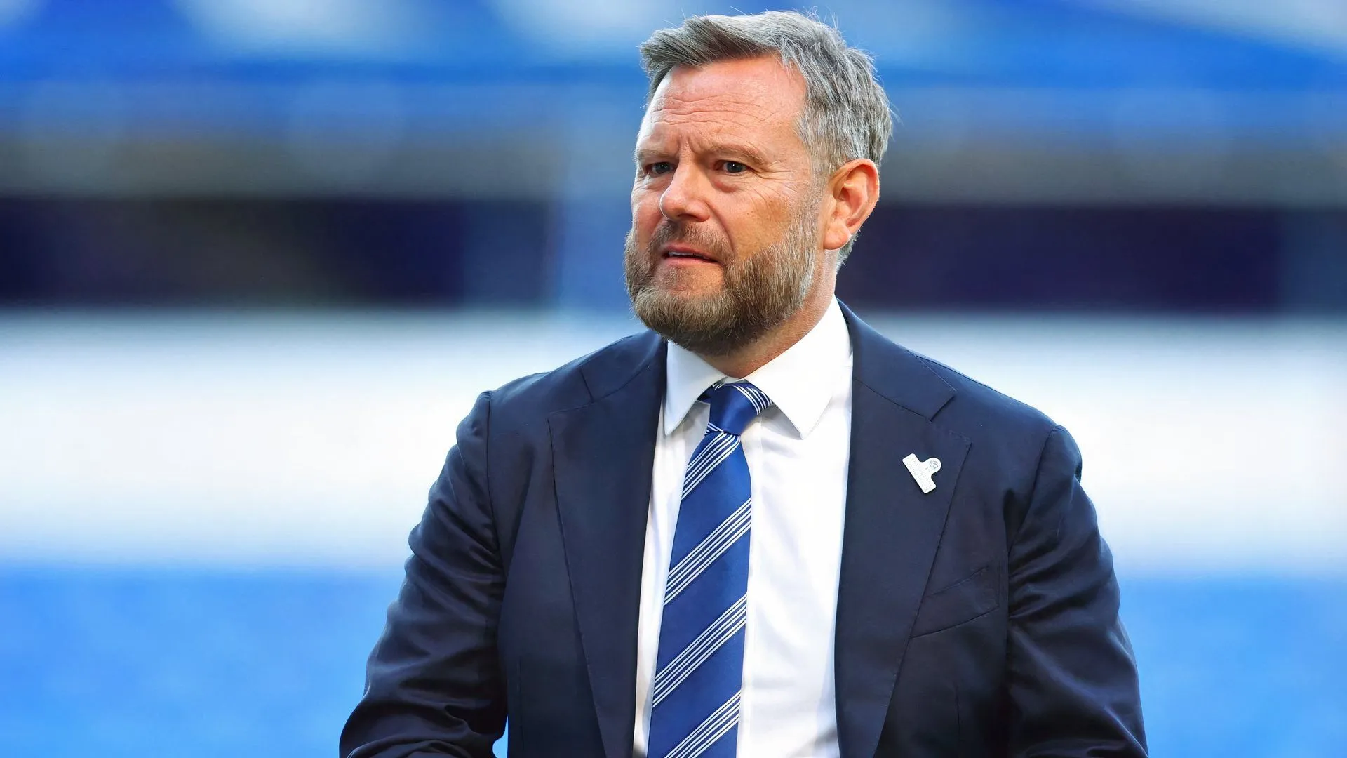 Mark Ashton của Ipswich Town, chịu trách nhiệm quyết định nhân sự then chốt nếu McKenna ra đi