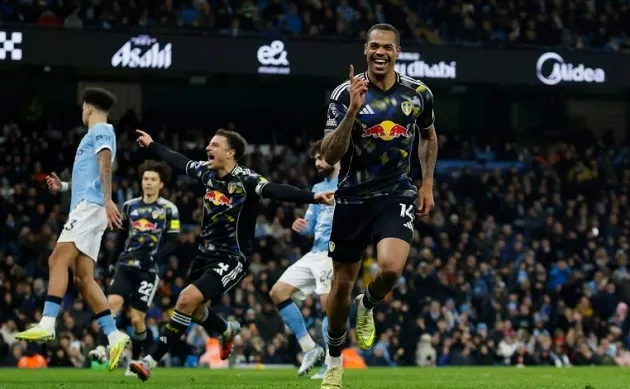 Leeds chơi xuất sắc ở hiệp hai trước Man City